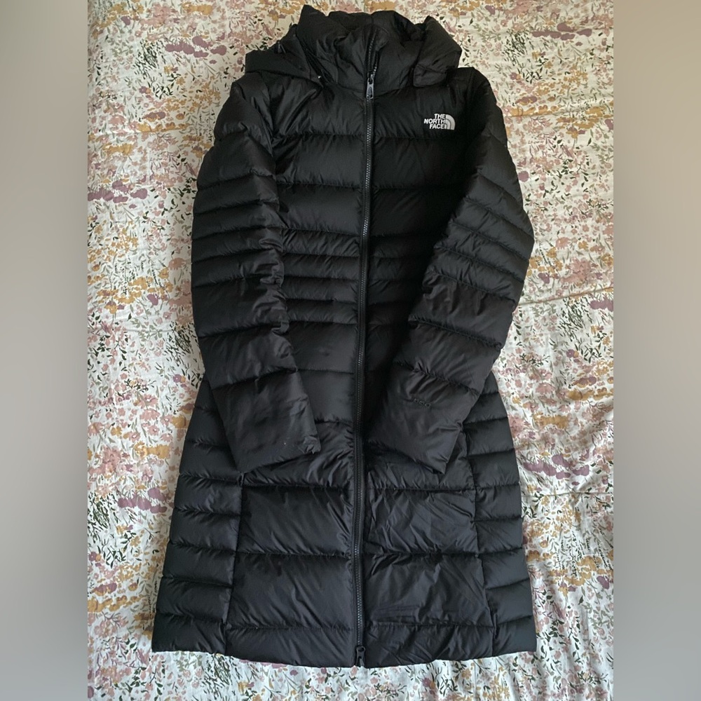 The North Face XS Women’s Black Long Down Puffer Coat